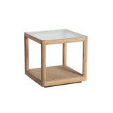 1. "Elevate Side Table with sleek design and ample storage space"