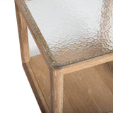5. "Contemporary Elevate Side Table with a convenient built-in drawer"