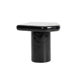 1. "Eternal Black Side Table with sleek design and ample storage"