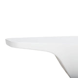 6. "Eternal White Coffee Table crafted with high-quality materials for long-lasting durability"