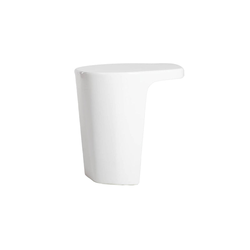 6. "White Side Table with Storage - Convenient Organizer for Books, Magazines, and More"