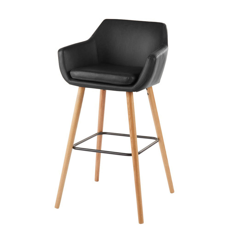 1. "Fab Bar Stool - Distressed Black (Limited Edition) - Stylish and durable seating option"