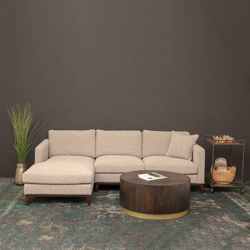 6. "Functional Form Coffee Table with adjustable height and hidden storage compartment"