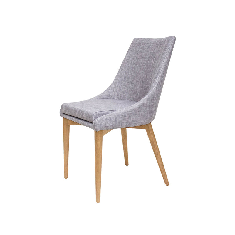 1. "Fritz Side Dining Chair - Light Grey Natural Leg - Elegant and Comfortable Seating"