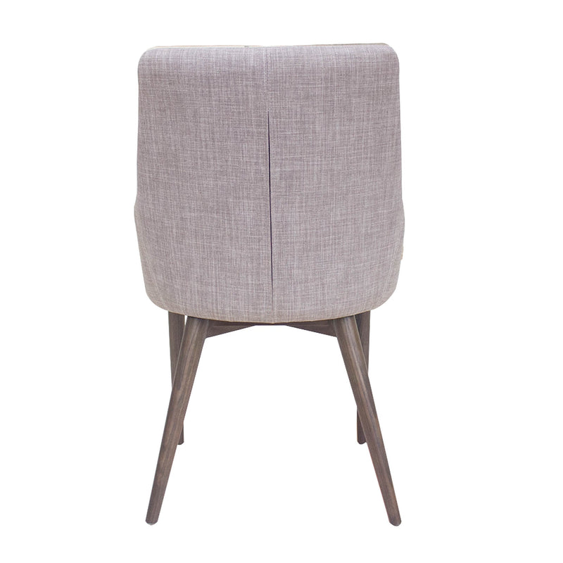 4. "Versatile Fritz Arm Dining Chair - Light Grey for various dining spaces"