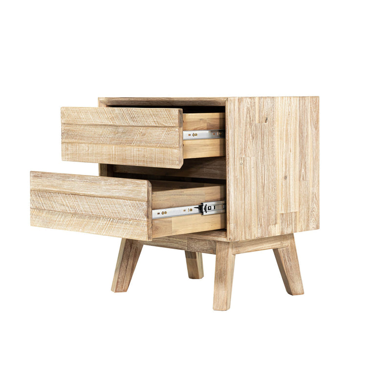 5. "Durable Gia 2 Drawer Nightstand with high-quality construction"