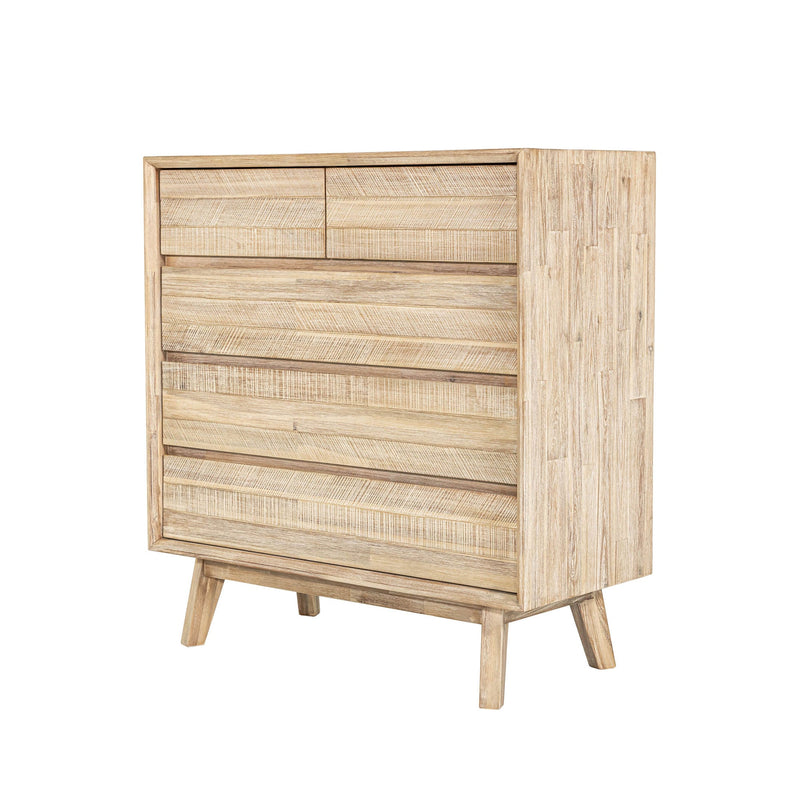 1. "Gia 5 Drawer Chest with spacious storage"