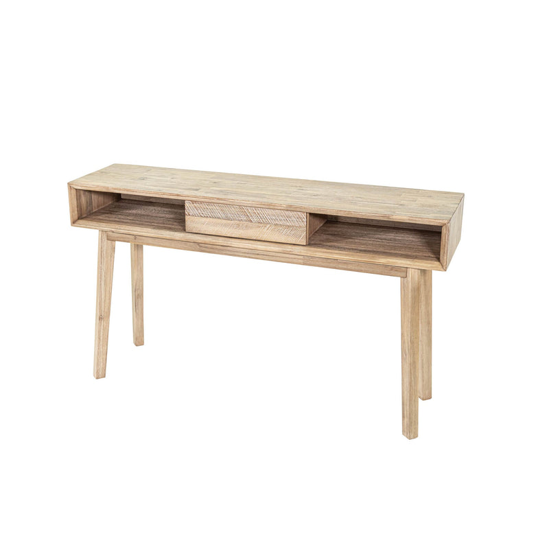 8. "Gia Console Table with a minimalist design and clean lines"