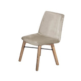 1. "Gia Dining Chair - Sand: Elegant and comfortable dining chair with a sand-colored upholstery"