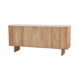 1. "Hedron Sideboard with ample storage space and sleek design"