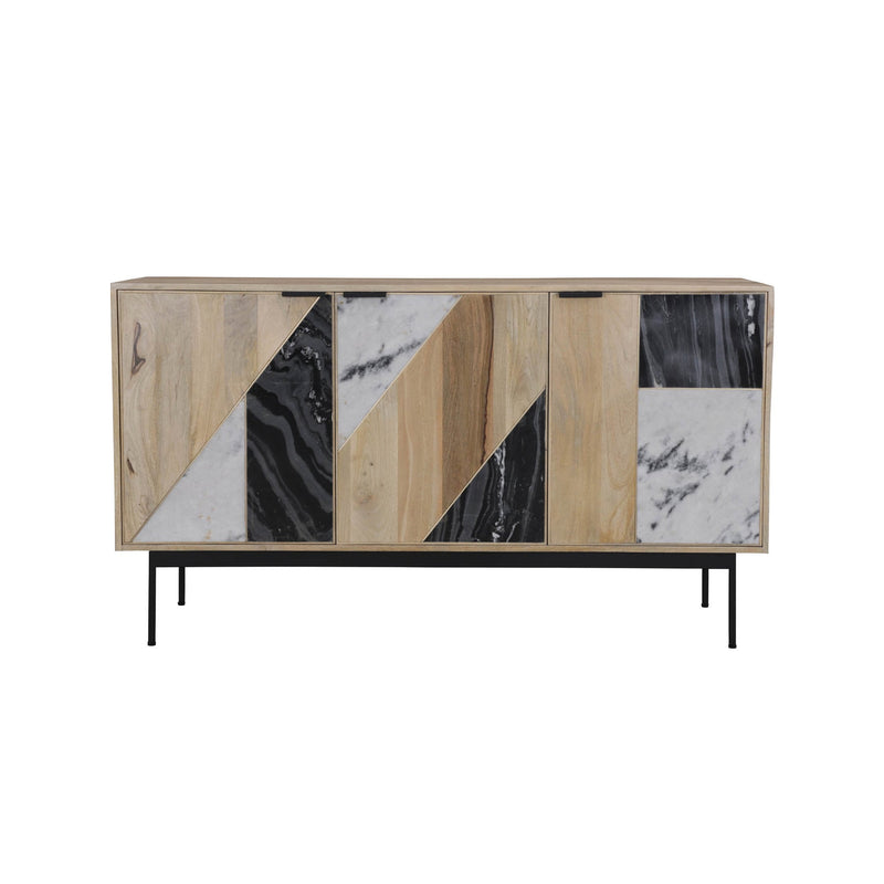2. "Elegant Hexa Sideboard - Natural for modern interiors"