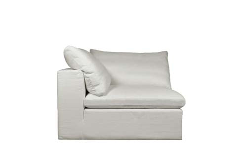 . Halsey Chair in Natural Linen - Elegant and Comfortable Seating