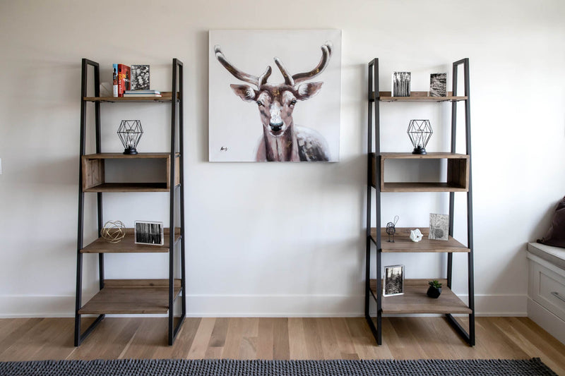 2. "Versatile Irondale Modular Bookcase for organizing books and decor"