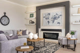 7. "Versatile Irondale Square Coffee Table for Small Spaces"