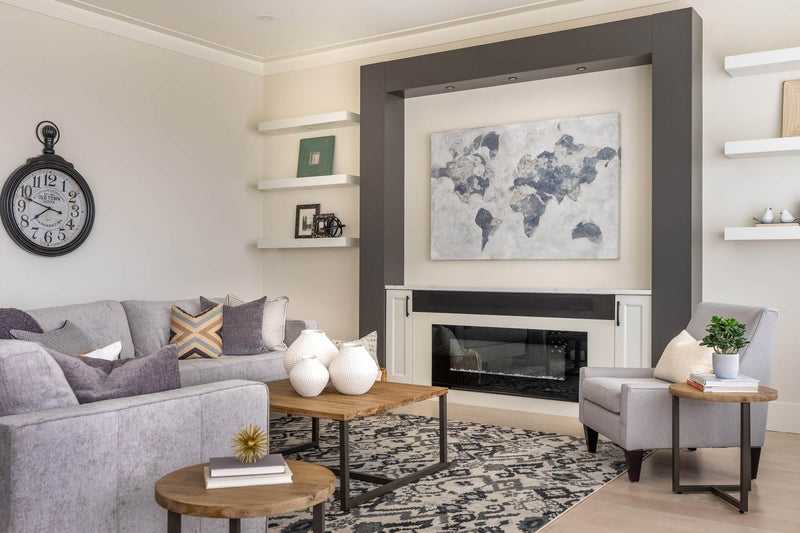7. "Versatile Irondale Square Coffee Table for Small Spaces"