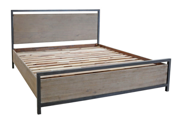 1. "Irondale King Bed - Sleek and modern design for a luxurious bedroom"