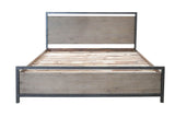 2. "Medium-sized image of Irondale Queen Bed showcasing its beautiful headboard"
