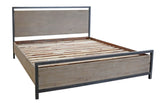 1. "Irondale Queen Bed with elegant design and sturdy construction"