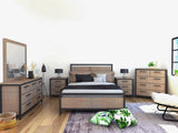 5. "Medium-sized photo of Irondale Queen Bed in a modern bedroom setting"