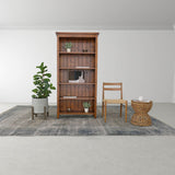 8. "Sustainable Jakarta Dining Chair - Walnut/Natural Woven Seat made from eco-friendly materials"