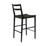 3. "Comfortable Jakarta Counter Stool With Back - Ideal for long hours of sitting"
