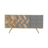 2. "Stylish London Sideboard featuring a sleek finish and modern appeal"