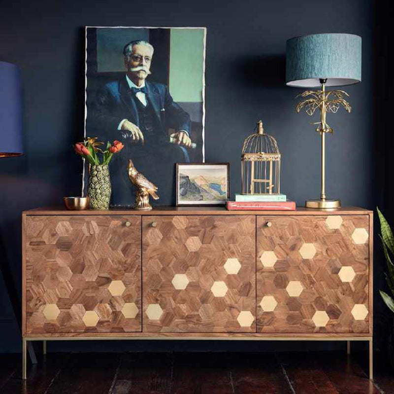 11. "Sleek Kenzo Sideboard with a minimalist design and clean lines"