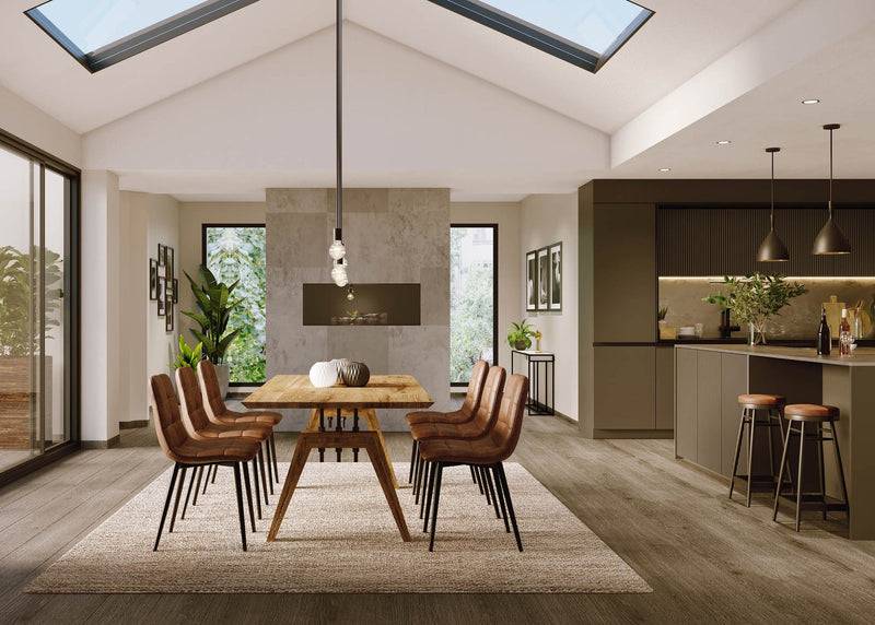 9. "Landmark Dining Table - Ample seating space for large families"