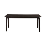 7. Kenzo Dining Table 71” - Black crafted with high-quality materials for longevity