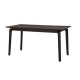 1. "Kenzo Dining Table Small 60” – Black: Sleek and modern design for small spaces"