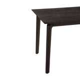 4. "Kenzo Dining Table Small 60” – Black: High-quality craftsmanship and durable construction"