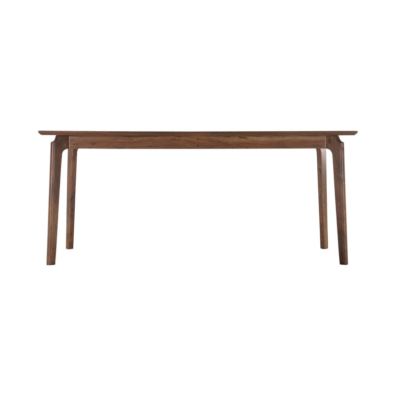 3. "Kenzo Dining Table Small 60” – Brown: Brown finish adds warmth and elegance to any dining area"