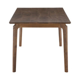4. "Kenzo Dining Table Small 60” – Brown: Perfect for intimate gatherings and family meals"