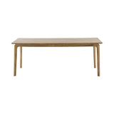 3. Kenzo Dining Table Large 84” – Natural with elegant design