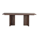 2. Burnt Oak Lineo Dining Table - perfect for modern and rustic interiors