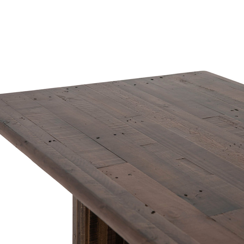 7. Medium-sized Lineo Dining Table - Burnt Oak for small to medium-sized dining areas