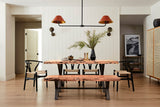 3. "Modern farmhouse dining table - Restore Dining Table 98" - Adds rustic charm to your dining space"
