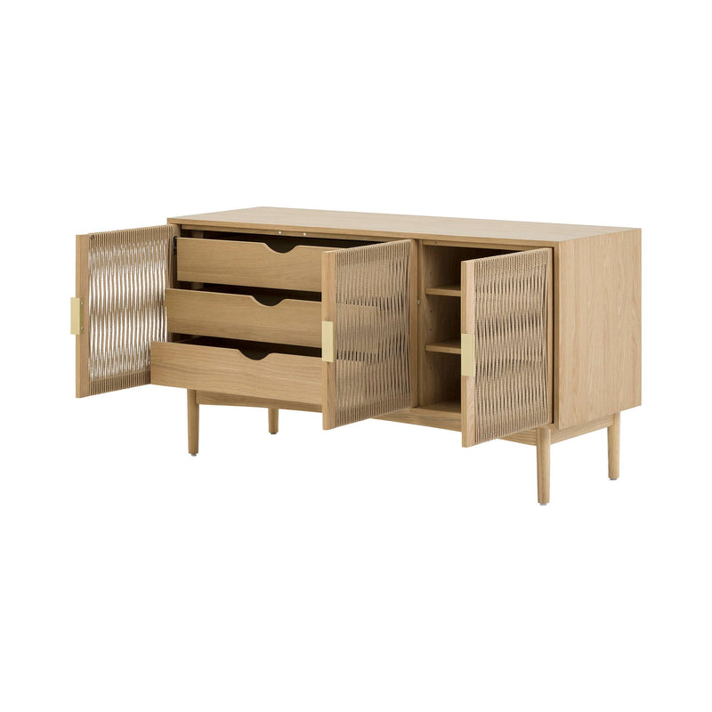 3. "Stylish Lumina Dresser with contemporary appeal"
