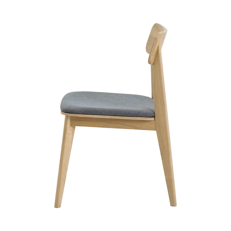 3. "Contemporary Lumina Dining Chair featuring ergonomic backrest and stylish armrests"