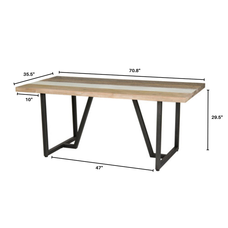 5. "Metro Havana Dining Table - A versatile addition to any modern home"