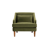 2. "Elegant Missy Club Chair - Green Velvet with a comfortable and stylish design"
