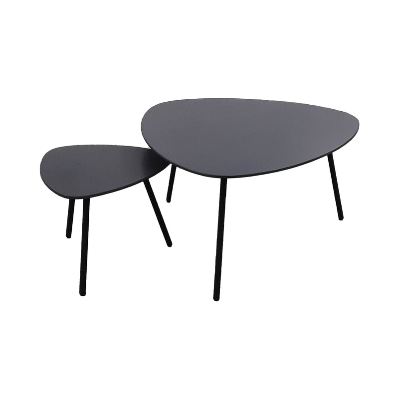 5. "Versatile Naples Outdoor Nesting Coffee Table - Ideal for Both Indoor and Outdoor Use"
