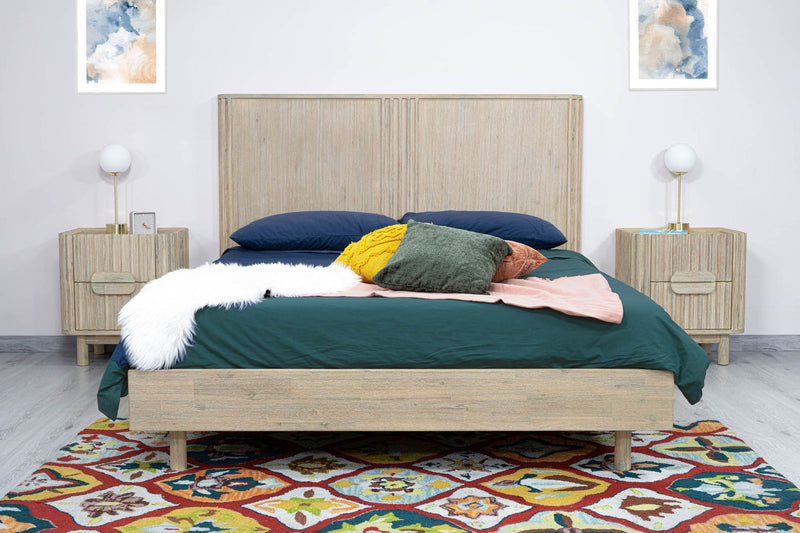 10. Versatile Oasis Queen Bed for Any Bedroom Decor