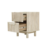 4. "Versatile Oasis Nightstand with multiple drawers for organized storage"