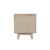 6. "Elegant Oasis Nightstand with a sophisticated look and practical storage options"
