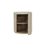 3. "Versatile Oasis 1 Door Side Table with adjustable shelves"
