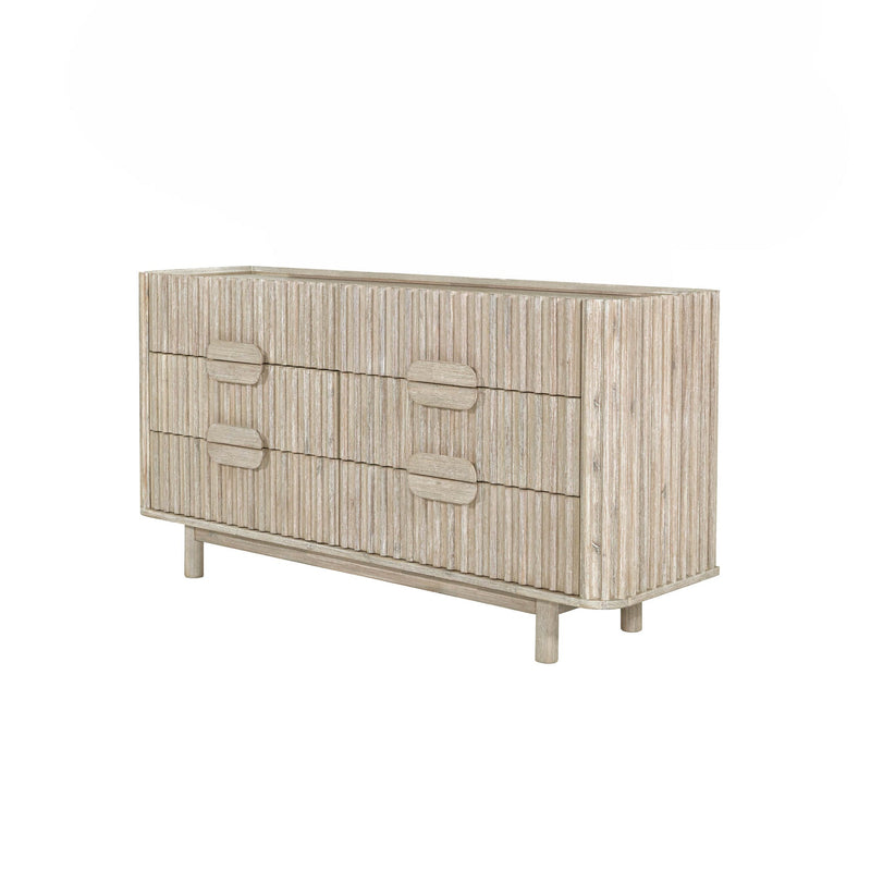 1. "Oasis 6 Drawer Dresser with spacious storage"