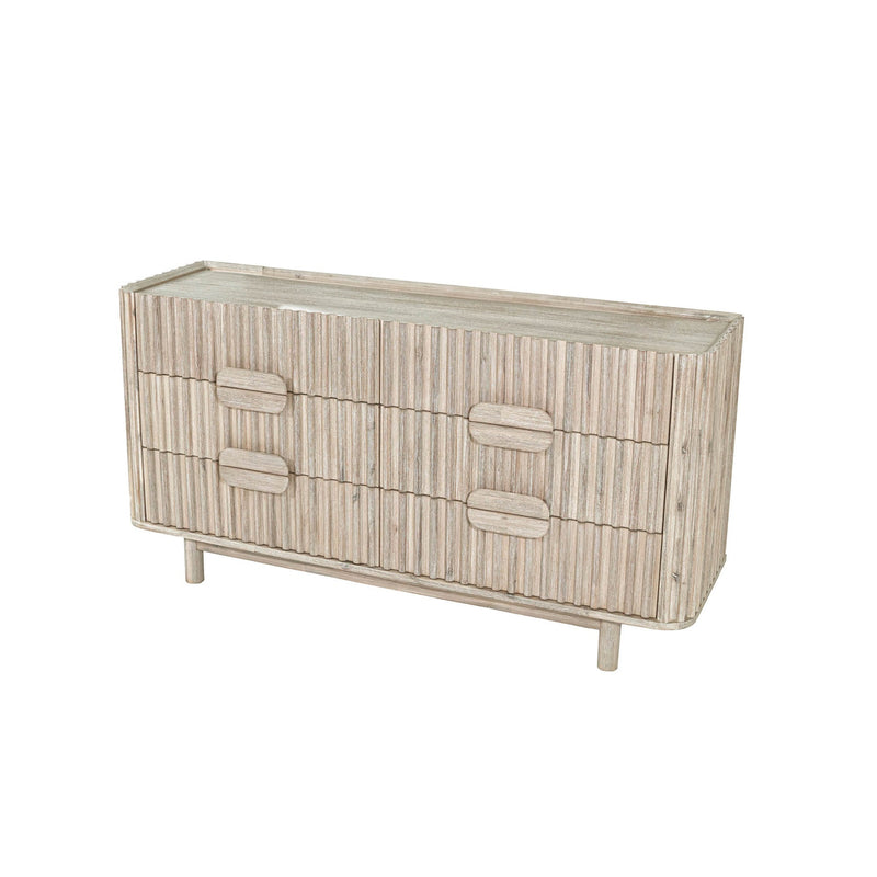 3. "Organize your bedroom with the Oasis 6 Drawer Dresser"