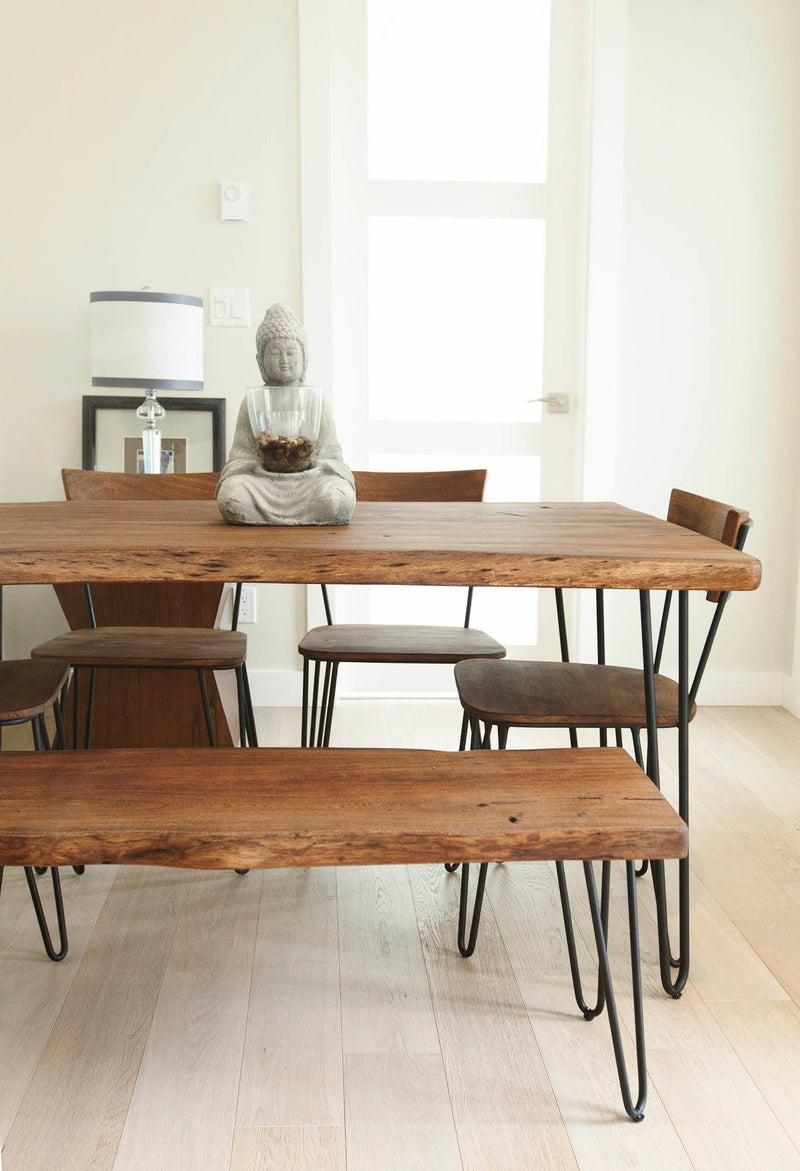 6. "Modern design organic dining table for eco-conscious homes"
