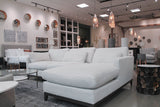 12. Oxford Left Sectional Sofa - Travertine Cream for ultimate relaxation